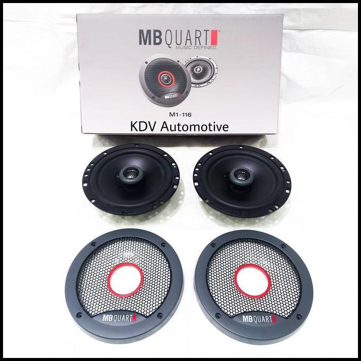 GRATIS ONGKIR SPEAKER COAXIAL MB-QUART M1-116 6 INCH / SPEAKER 6 INCH MOBIL MB-QUART 