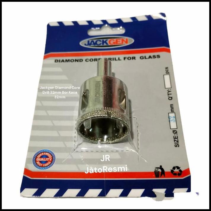 GRATIS ONGKIR JACKGEN DIAMOND CORE DRILL 32MM BOR KACA 32MM