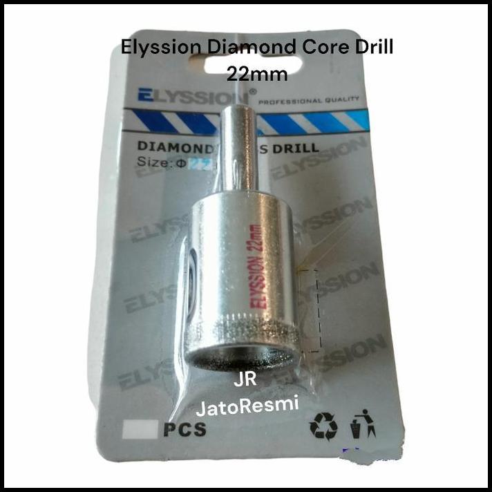 DISKON ELYSSION DIAMOND CORE DRILL 22MM BOR KACA 22MM 