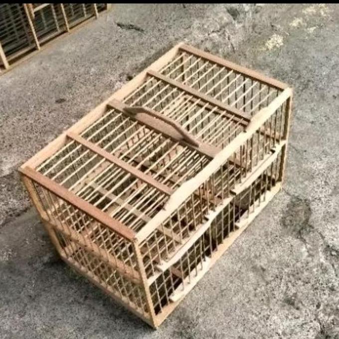 Kicaudor- (Ambrukan) Dondang Burung Merpati 2 Pasang 4 Pintu Kandang Sangkar Dongdang Burung Dara Me