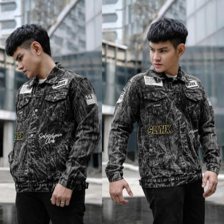 favorit jaket jeans pria - jaket denim - jaket pria - jaket bordir jaket bordir jaket jeans pria bor