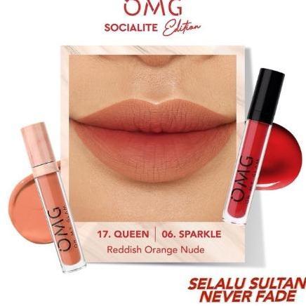 Lipplup- Paket Ombre Omg / Ombre Lipcream Omg / Lipcream Oh My Glam / Lipstik Omg / Make Up Omg