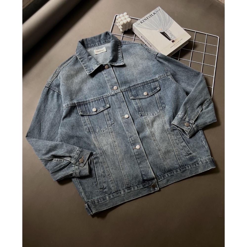 TERBARU Myrubylicious MAVEN DENIM JACKET KODE 210J | JACKET DENIM POLOS | JACKET DENIM WANITA