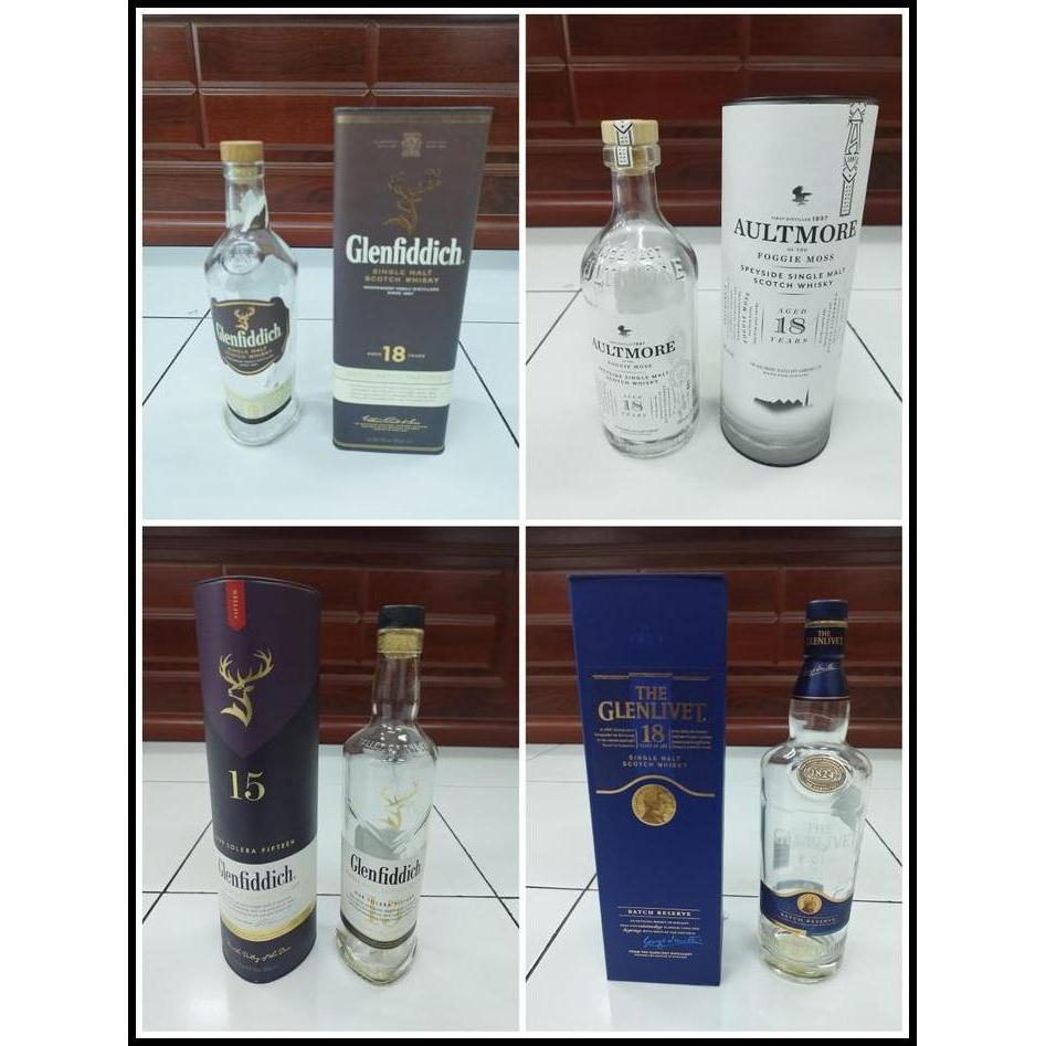 BEST DEAL KOLEKSI BOTOL BEKAS MIRAS IMPORT DAN BOX ASLI 