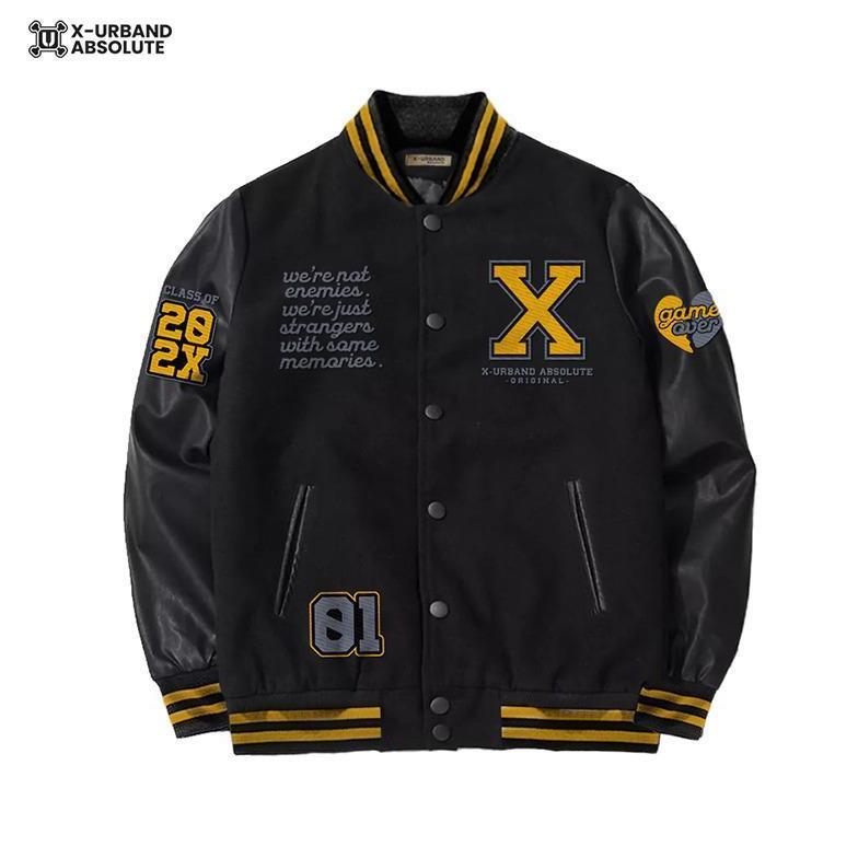 CUCI GUDANG Dhozen Jaket Baseball Varsity Original