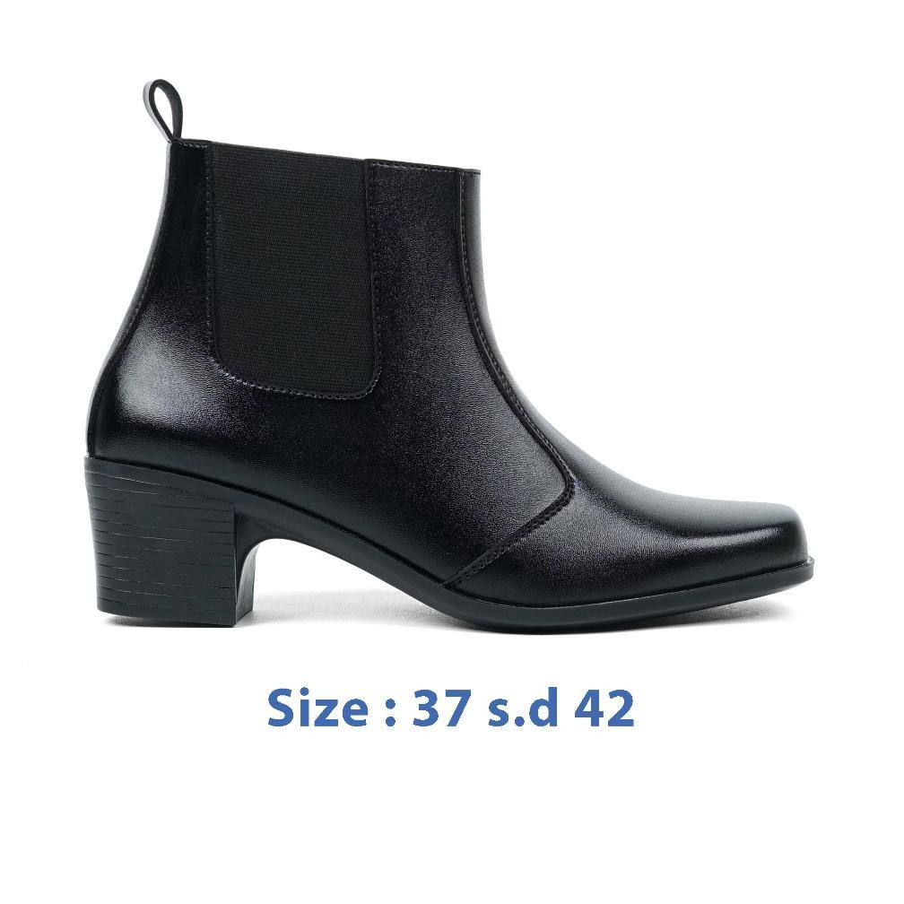 BEST SALE Zeintin - Sepatu Boots PDH Wanita Sepatu Boot Fashion Wanita Formal Casual Boots Resleting