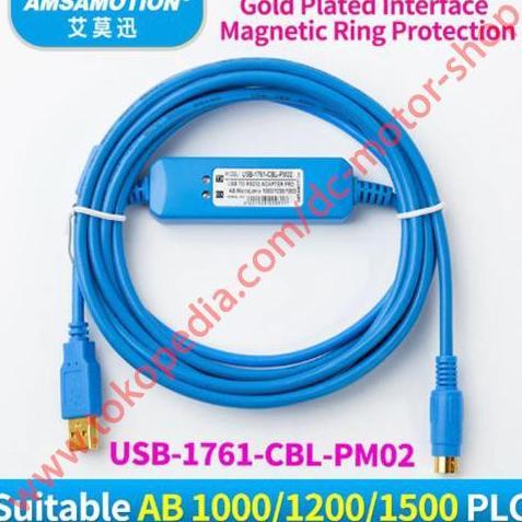 Promo USB 1761-CBL-PM02 Cable PLC Allen Bradley AB MicroLogix 1000 1200 1500 Diskon