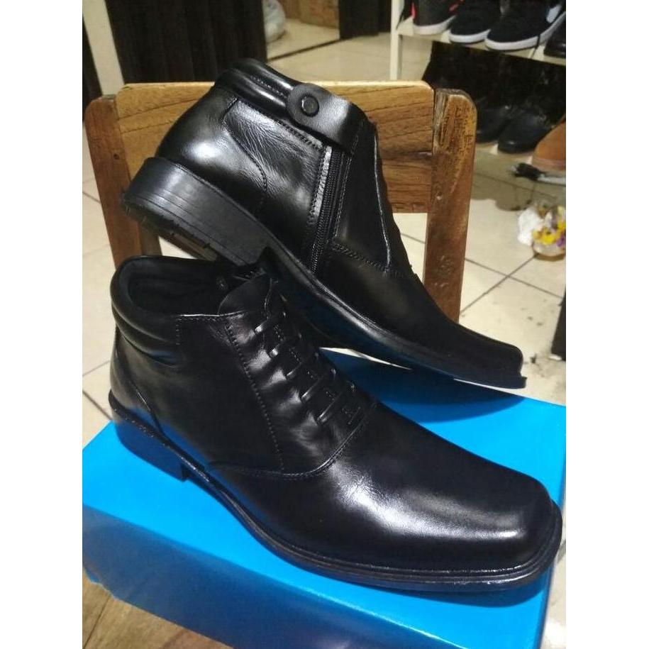 BELI Sepatu Formal PDH Rit Kulit Asli BELI