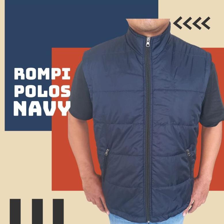 HOT DEALS ROMPI MOTOR PRIA PARASUT KEMBUNG ANTI ANGIN MURAH / JAKET ROMPI PRIA KEREN ROMPI VEST MOTO