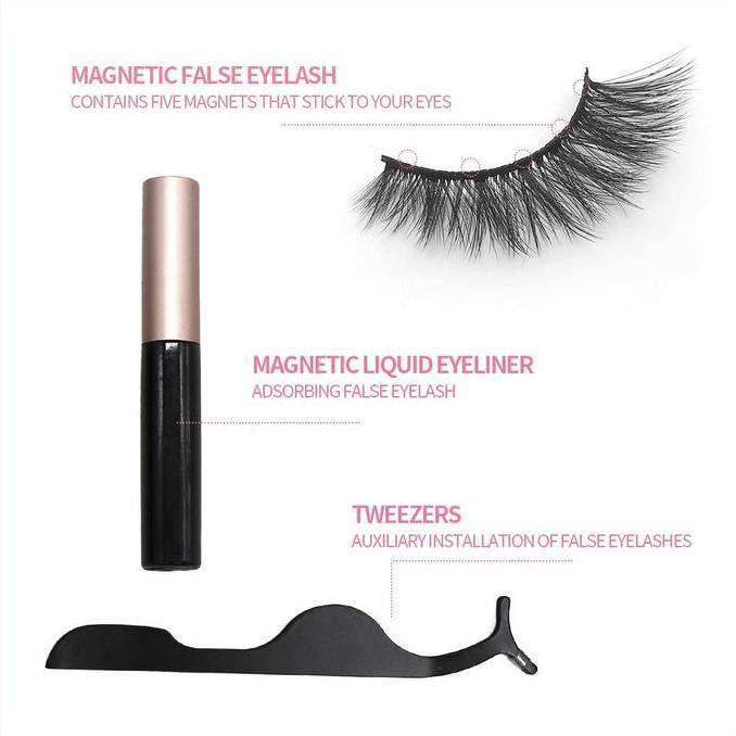 Youu- Bulu Mata Magnet / Bulu Mata Natural / Bulu Mata Eyelash Magnetic
