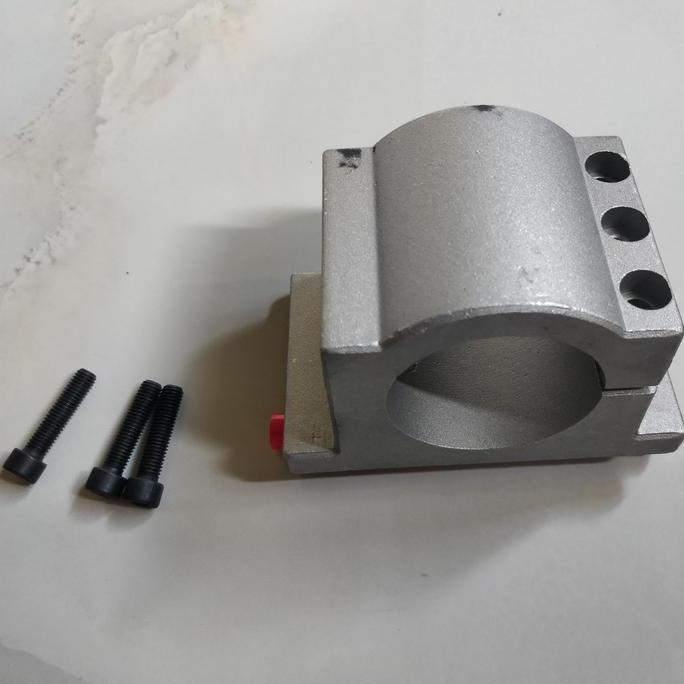 Promo Bracket Spindle Dudukan Router Clamp Router Cnc Bracket Spindle Dia 80