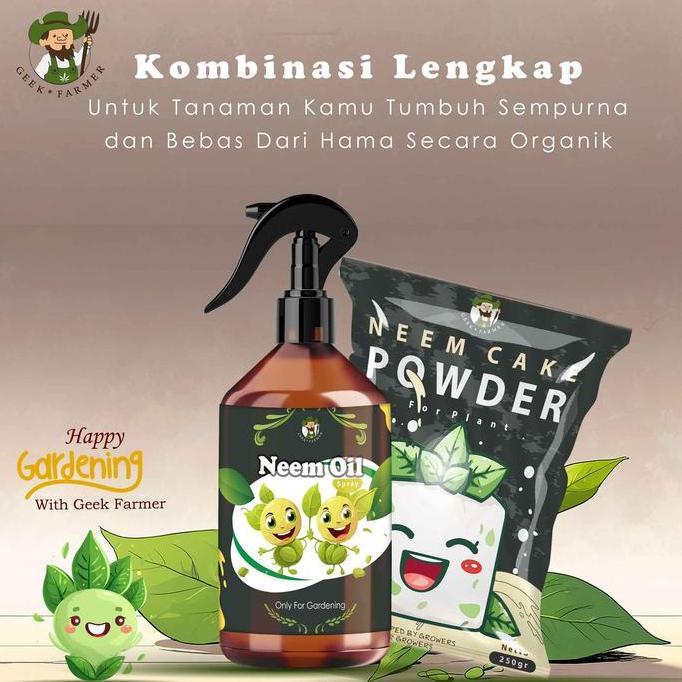 Joee- Insektisida Organik Cair Spray Neem Oil 500Ml (Geek Farmer)