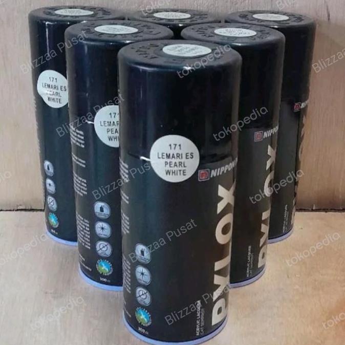 Tektok- Pylox Lemari Es Pearl White 171 / Pylox Putih Mutiara Pilok / Pilox Pylox Aneka Warna Nippon