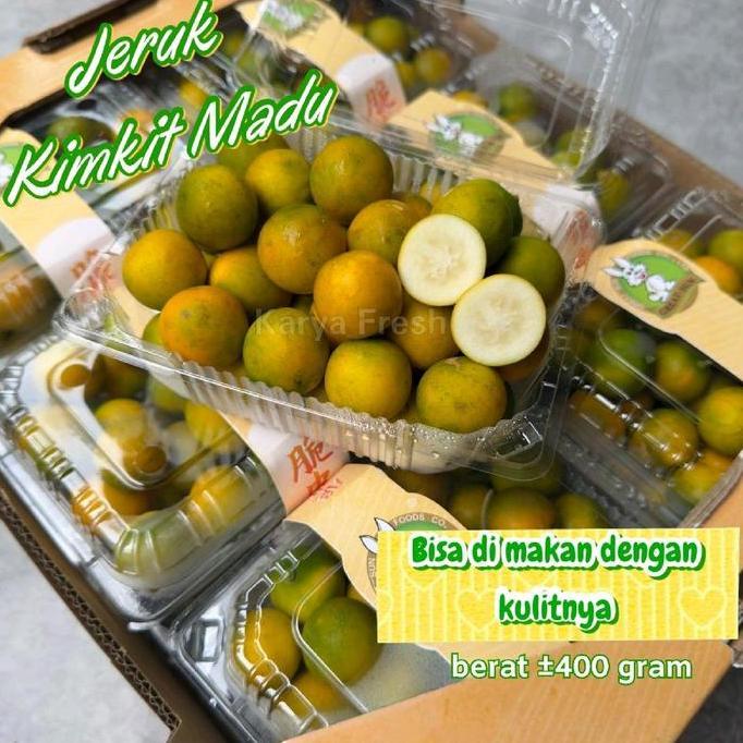 Urfallah_shop - KARYA FRESH Jeruk Kimkit Madu 4gr kulit bisa di makan