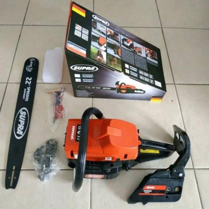 Sale Mesin Gergaji Kayu Supra Spr6800 / Chainsaw Supra Spr6800 Chain Saw L