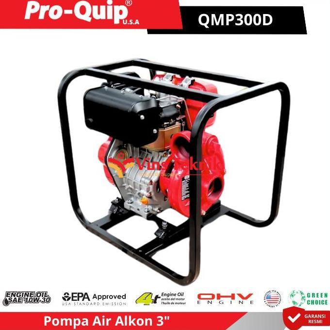 ProQuip QMP300D Mesin Pompa Tambang Pompa Irigasi Pompa Alkon Water Pump Centrifugal 3" QMP 300D