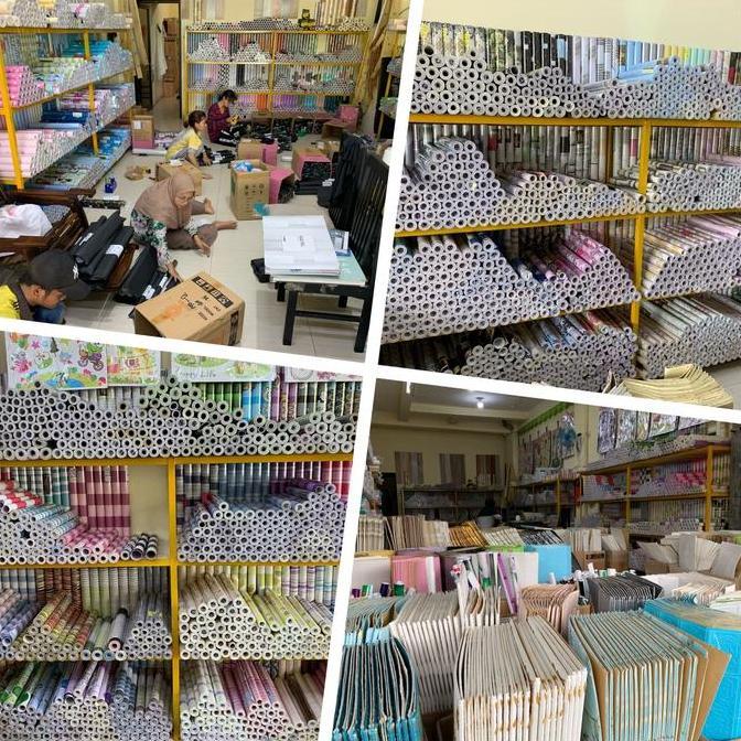 Cotoe- Wallpaper Dinding 10 M 10 Meter 45 Cm X 10 M Motif Kayu Jati Tua Muda Kayu Rustic Kayu Hitam 