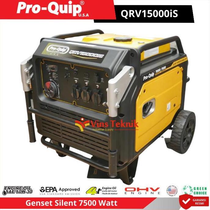 ProQuip QRV15000iS Mesin Genset Silent Genset Bensin Generator Genset 7500Watt QRV 15000iS QRV15000 