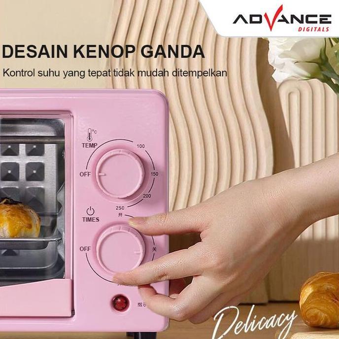 Advance Oven Listrik Low Watt V-120 Oven Mini Oven Low Watt 400watt Open Listrik Serbaguna Oven Low 