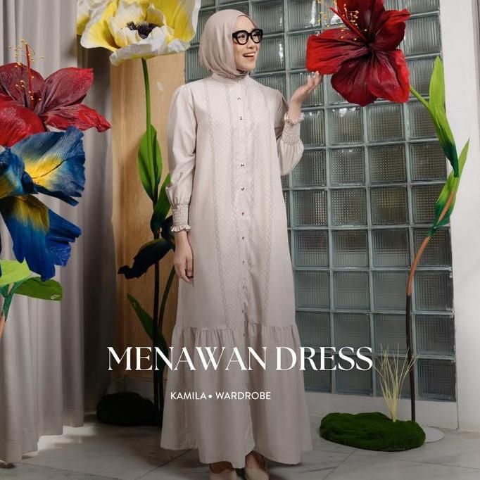 Kamila - MENAWAN DRESS DEWASA || Series Menawan Kamila Wardrobe Baju Lebaran Dress Wanita