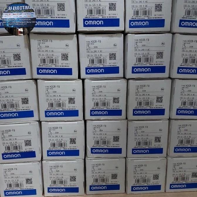 BEBAS ONGKIR - timer OMRON H3CR-F8 omron timer h3cr f8 ORIGINAL