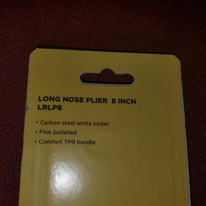 Sale Tang Lancip / Plier Long Nose 8 Inch (Krisbow)