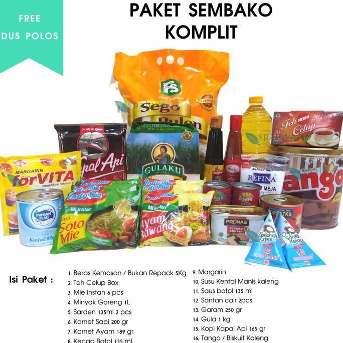 Paket Sembako Komplit Promo Lebaran