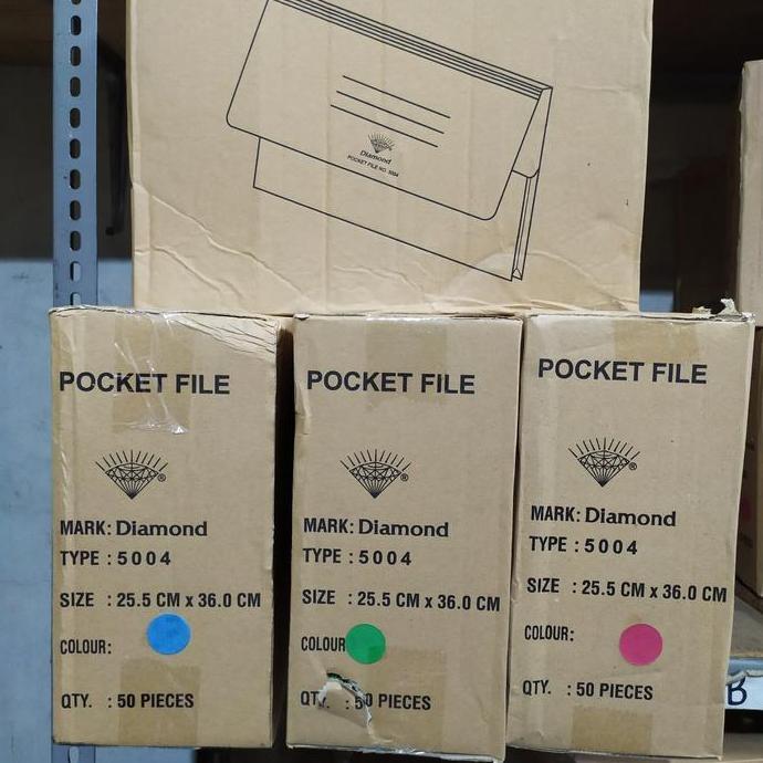 Map Diamond 5004 Pocket File. Diskon