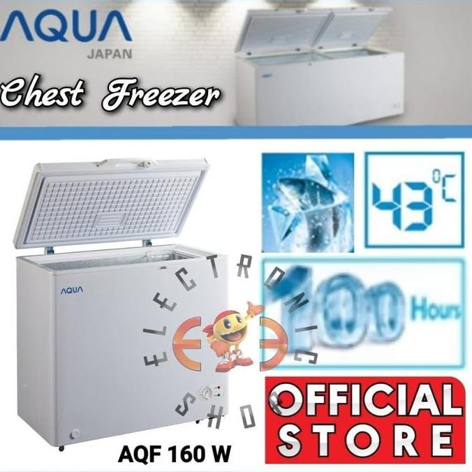 AQUA AQF 160 - AQF160 - CHEST FREEZER 160 LITER PROMO