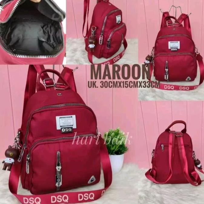 Saitaa- Tas Ransel Wanita Dsq Parasut Import Korean Original Terbaru