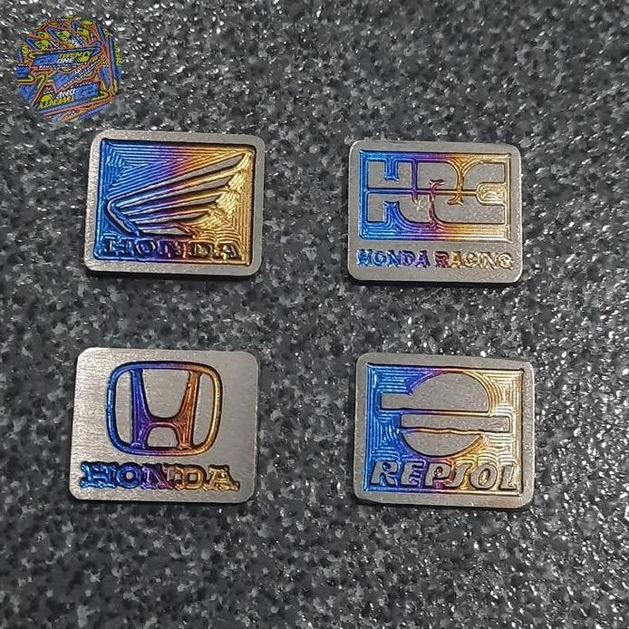 READY STOCK EMBLEM LOGO SPEEDOMETER HONDA TITANIUM VARIO SCOOPY BEAT