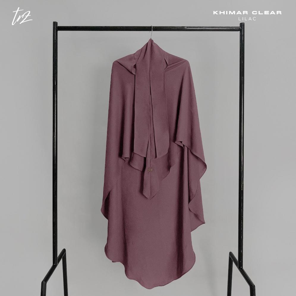 BEST SALE TRZ - Khimar Clear - khimar bandana instan - hijab instan syari