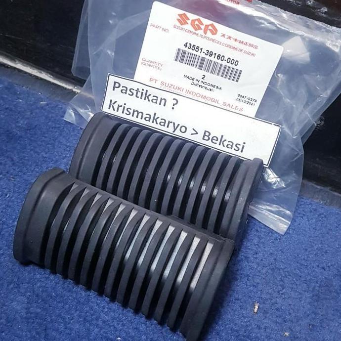 SIAP KIRIM KARET FOOT STEP SATRIA 2 TAK HIU 2T LUMBA ORI STEP 2TAK DEPAN SUZUKI