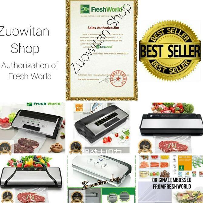 FRESH WORLD Vacuum Sealer Pengemas Vacuum FW 3150 S FW 3150 S +Garansi
