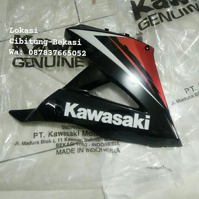 KANAN FAIRING SAYAP BAWAH NINJA RR NEW OREN SE 2014 2015 SIAP KIRIM