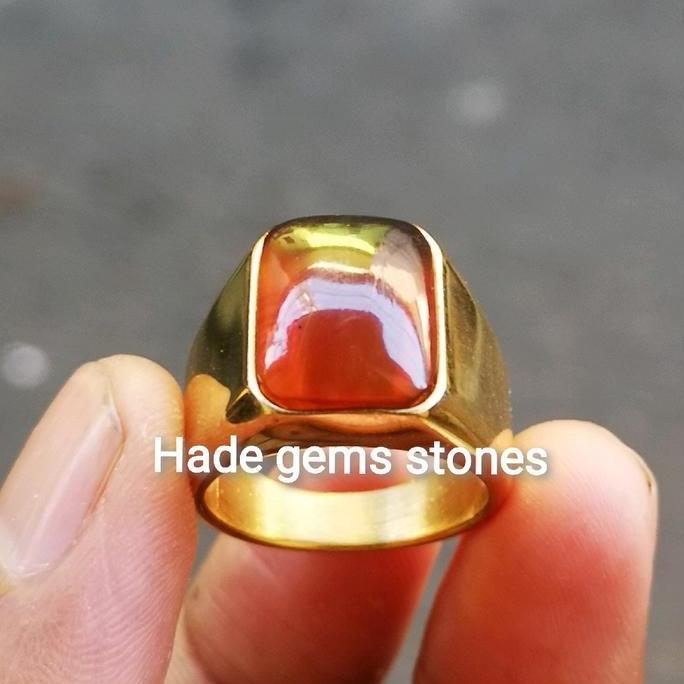 NATURAL BATU MUSTIKA GETAH KATILAYU UNTUK HOBI MANCING Gold