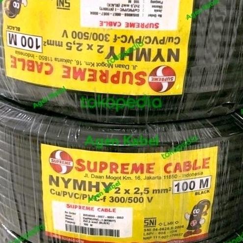 Promo Kabel Nymhy 2X2.5 / 2 X 2.5 / 2X2,5 / 2 X 2,5 Supreme