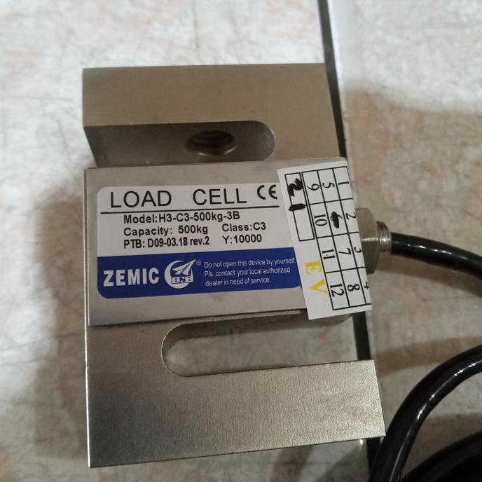 Load Cell Zemic H3-C3 500kg