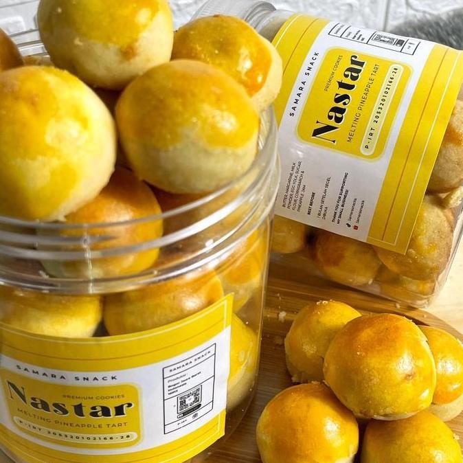 Nastar Premium Cookies Toples Tabung 600ML
