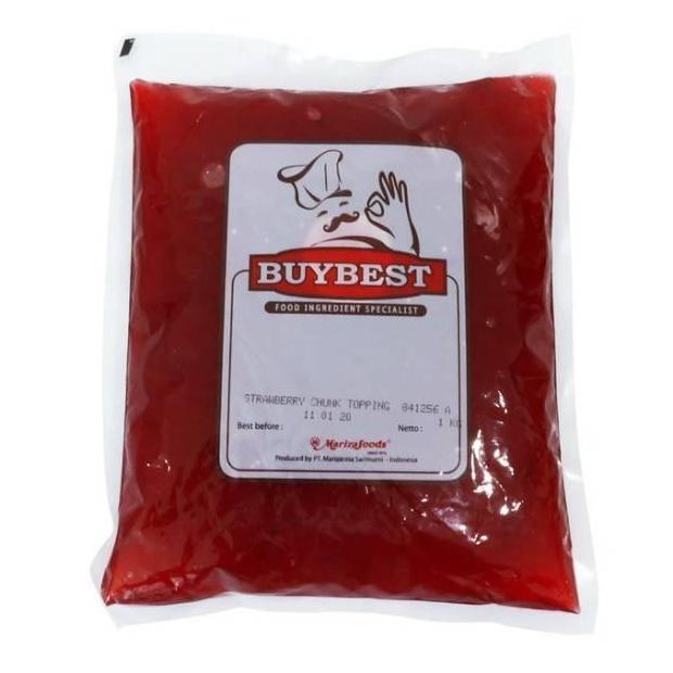 Mariza Buybest Strawberry Chunk Topping 1 Kg