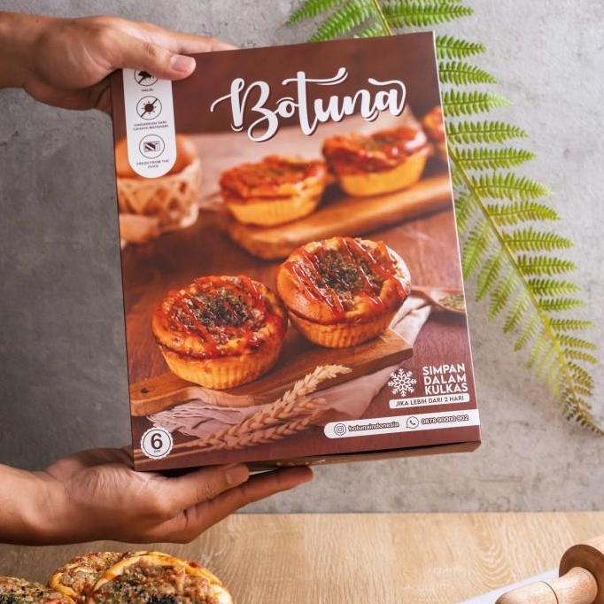 Botuna Roti Abon Tuna Oleh-Oleh Khas Jakarta 6 PCS