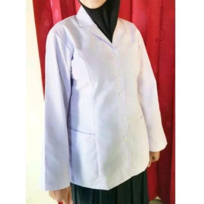 Termurah / Hot Sale Baju Dinas Putih Pns Wanita Baju Pdh Wanita Putih // Seragam Putih Pns Wanita At