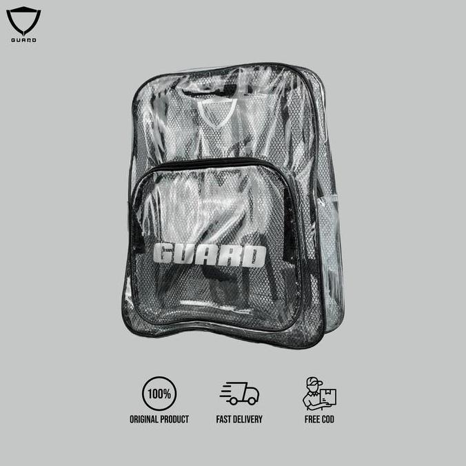 TAS RANSEL TRANSPARAN GUARD / TAS RANSEL MIKA
