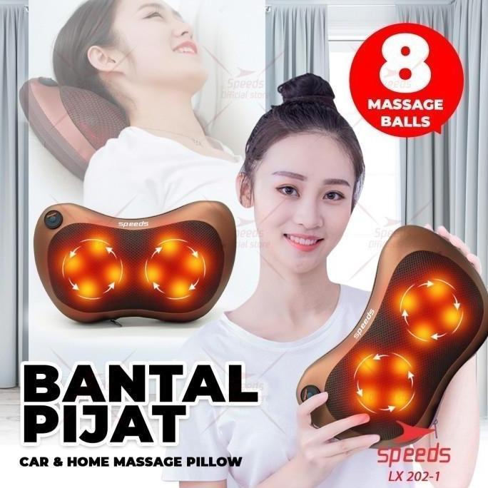 ZEFUS.OLSHOP - SPEEDS BANTAL PIJAT 8 BOLA CAR AND HOME MASSAGE BANTAL PIJAT LEHER 22-1
