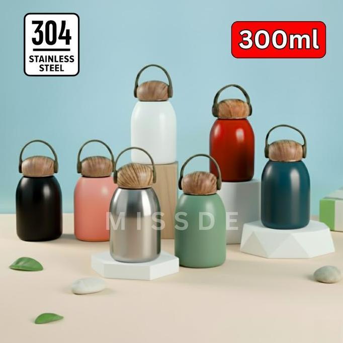 Edardo_id - Botol Minum Tumbler 3ml Stainless Steel / Botol Mini Kopi Moka / Tumbler Travel