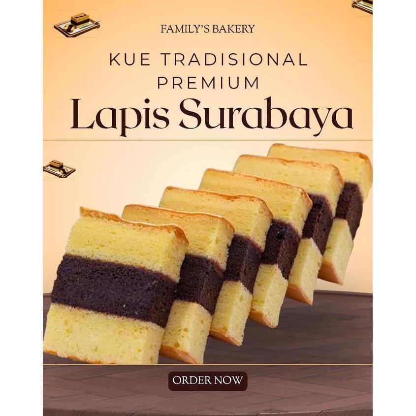 Keki- Familys Bakery Kue Lapis Surabaya Ukuran 20X10