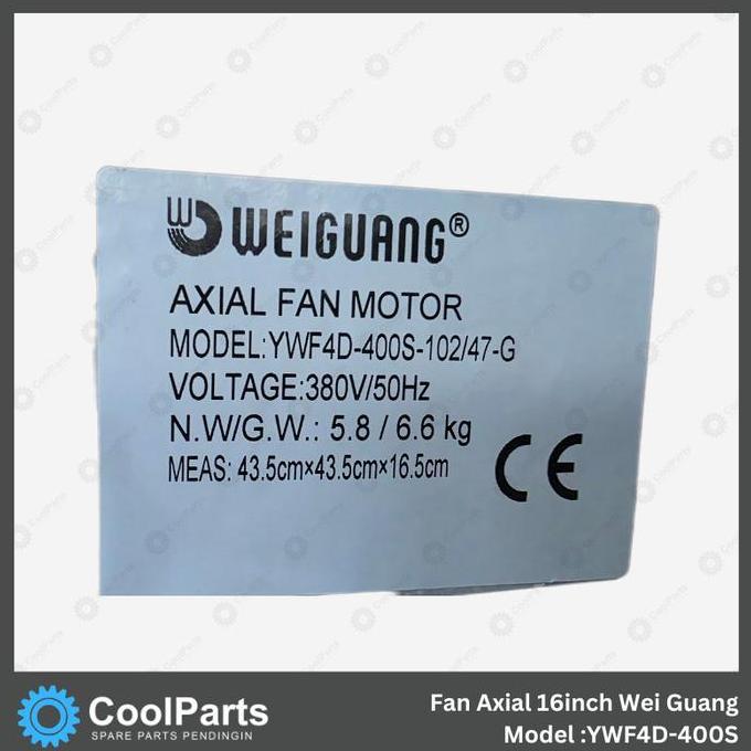 Fan Axial 16 inch 380v 110w YWF4D-400S