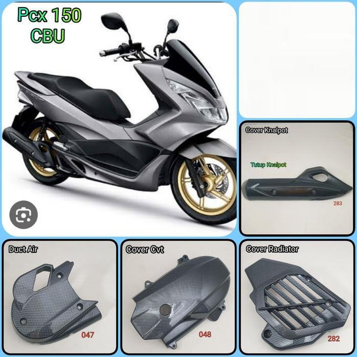 SIAP KIRIM COVER PCX 150 CBU CARBON