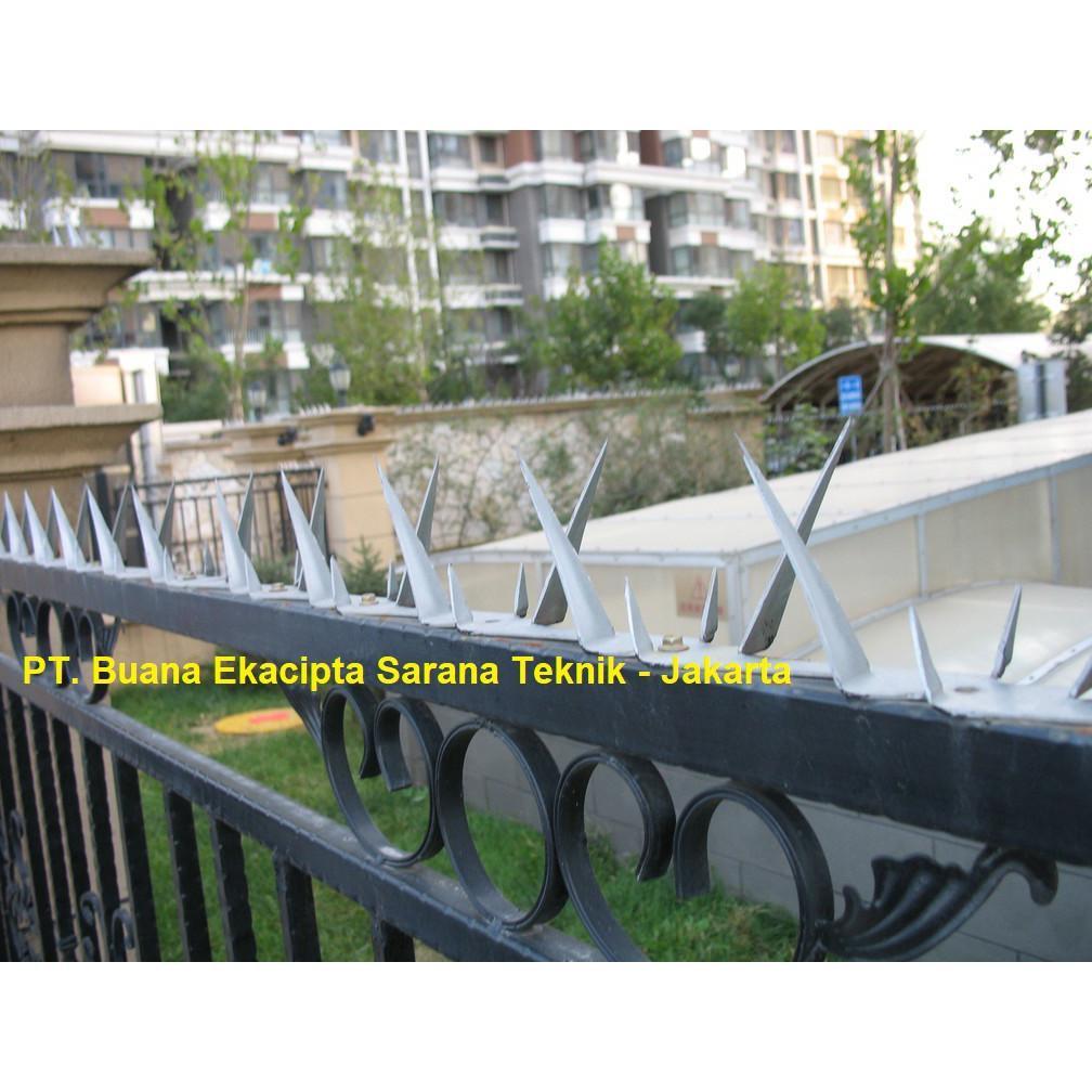Readyy Stok TERMURAH & KUAT Panjang 125cm & Tebal 2mm - Wall Spike setajam Silet untuk Anti Maling P
