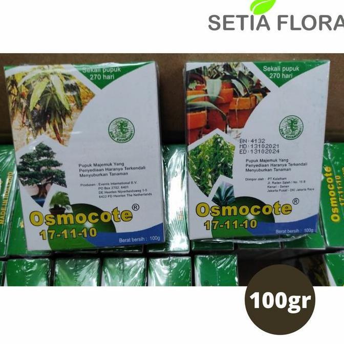 Pupuk Penyubur Daun Osmocote (Dekastar) 17-11-10 murah
